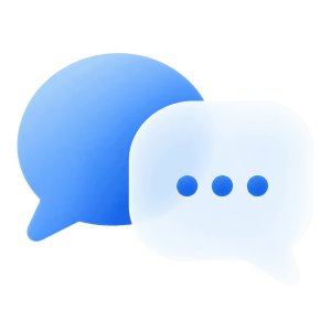 Icono de burbujas de conversación